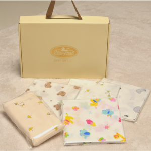 도니몰 출산선물세트 [아기손수건20P+밤부아기타올] 출산선물 임신선물 신생아선물