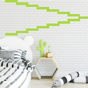 정싱 diy 붙이는 타일 3D 접착식 벽타일 올화이트 주방 현관 타일시트지 셀프시공, 20개, QDK1203