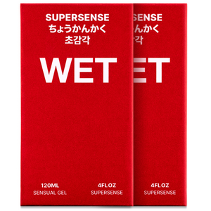 초감각 WET 러브 마사지 젤, 2개, 120ml