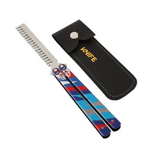SimHm 발로란트 요루의 스타일리시 버터플라이 빗 나비칼 빗리송 모형칼 발리송 트레이너, 1세트, Blue