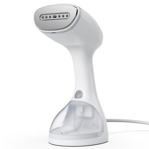 Rotima 핸디형 스탠드 스팀다리미 1400W 강력 빠른 예열 의류 다리미, 화이트, RL-2408-1