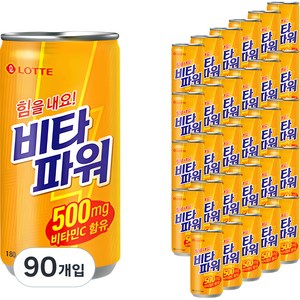 롯데칠성음료 비타파워, 180ml, 90개