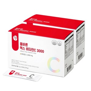 올바른 맥스 비타민C 3000 3개월분, 90회분, 2개