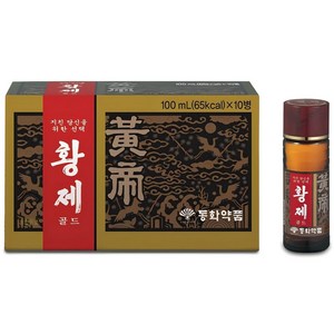동화약품 황제골드 한방음료, 100ml, 10개