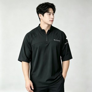 남성용 통기성 메쉬 운동 반팔 티셔츠 자외선 차단 빠른 건조 기능성 상의로 피트니스 유산소 운동 농구 및 축구 훈련에 적합