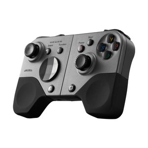 샥스 S5b 무선 스마트폰 게임패드 윈도우 조이스틱 블루투스 원신 안드로이드 스팀 컨트롤러, 1개, 블랙