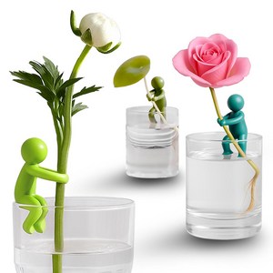 깔끔더하기 수경 식물지지대 꽃 지지대 3p, 1세트