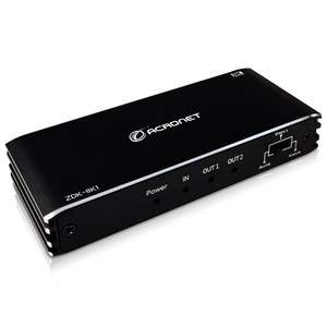아크로넷 1:2 8K HDMI2.1 분배기 ZDK-8K1, 1개