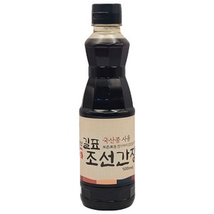 (주)길전통식품 길표 조선간장(국산), 500ml, 1개