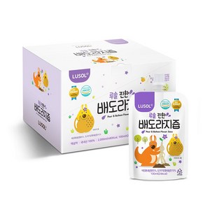 루솔 진한 배도라지즙, 100ml, 40개