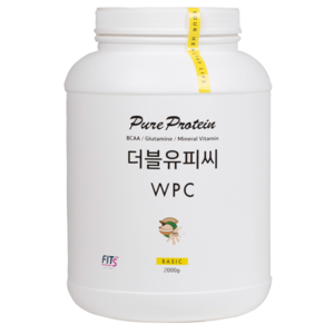 핏츠 순수 유청단백질 WPC 2kg, 1개