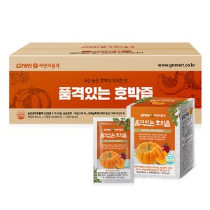 GNM자연의품격 품격있는 늙은호박즙, 90ml, 100개