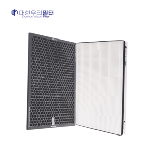 대한우리필터 쿠쿠 공기청정기 호환 필터 AC-12X20FW X툴 AC-09XH, 1세트