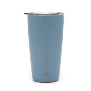 웨이브온 미르 베큠 인슐레이티드 텀블러 16oz - 홈 블루, 1개