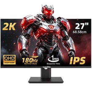 게이밍 모니터 커브드 27인치 FHD 240Hz 34인치 4K 165Hz 49인치 5K 165Hz 내장스피커 높이조절 스탠드, 70cm, 27inch 2K 180Hz 평면 높이 조절 불가