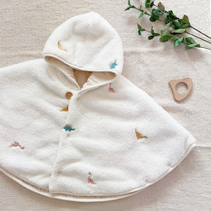 마롤로뜨 극세사 아기띠워머 아기 망토 블랭킷 후드 담요 겨울옷, 벨보아망토블랭킷_크앙디노
