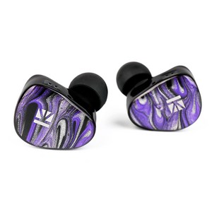 Keephifi KBEAR Alkaid KB03 1 DD+1 BA+골전도 하이브리드 하이파이 이어폰, 자주색