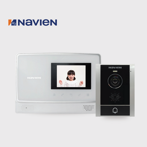 경동 아날로그 2선식 4.3인치 비디오폰 UHA-471+현관카메라UDP-710 세트 화이트, UHA-471