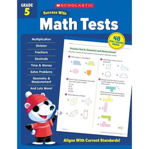 스콜라스틱 Success with Math Tests Grade 5, ScholasticInc
