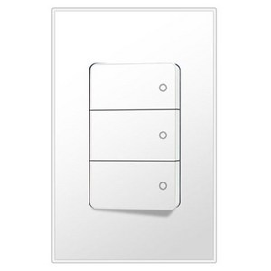보에담 스위치 3구 1로 점프선 내장 스노우화이트, 1개