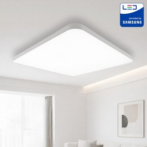 국산 LED 심플 방등 60W 삼성칩 플리커프리 설치안내서 포함, 데이홈스_하얀빛(화이트)