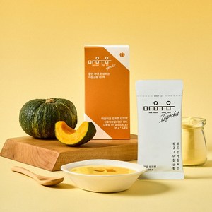 마음미음인포켓 단호박 영양균형미음 파우더, 5개, 35g