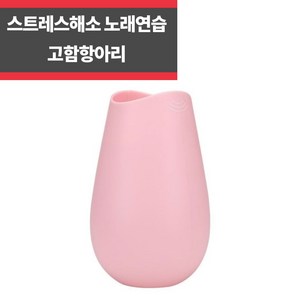 소리지르는 고함 항아리 방음 마이크 고음 발성 노래연습, 핑크, 1개
