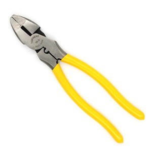 압착뺀찌 9인치 Side cutting plier 플라이어 뺀찌 펜치 니퍼, 1개