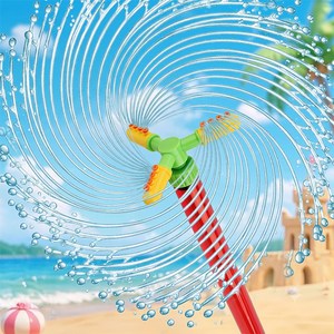 토이즈데이 워터워즈 12구 회전 분사 스프링쿨러 분수 물총 420ml 주사기식 대형 워터건 워터밤 흠뻑쇼 이색 완구, 1개, 선택없이