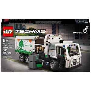 레고 테크닉 Mack® LR Electric 청소 트럭 42167, 혼합색상, 1개