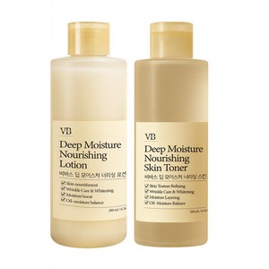 비바스 딥 모이스처 너리싱 스킨로션 세트, 1세트