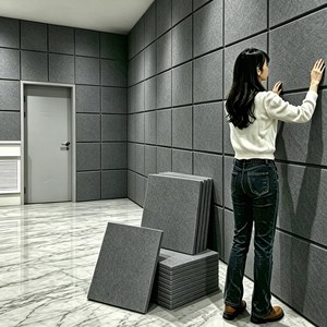 WHH 소음방지 단열 접착식 고밀도 문소음방지 차음시트 벽지 방음재 현관문 흡음재, 24개, 다크 그레이