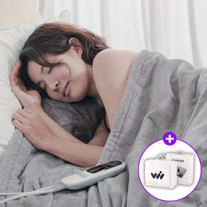 9시간 발열 허그밍 극세사 전기담요, 1개