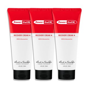 플렉스파워 리커버리크림 플러스, 100ml, 3개