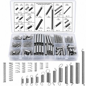 200PCS 압축 확장 스프링세트 산업용 DIY 수리 스프링 키트 1개
