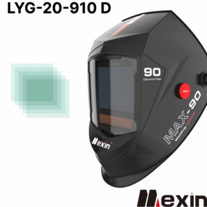 Mexin 트루컬러 자동 차광 용접면 4센서 그라인드 기능 20-910D, 1개, balck