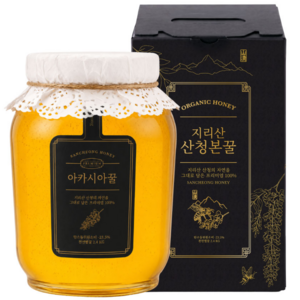 [천연벌꿀만담은] 지리산산청본꿀 아카시아꿀 100% 자연산, 1개, 2.4kg