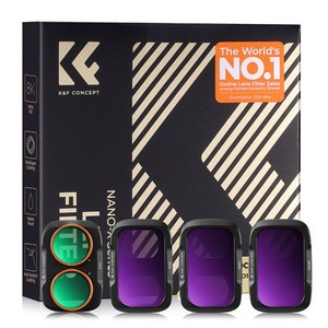 K&F CONCEPT DJI Osmo Pocket 4P와 호환되는 4개 필터 세트, 1세트, KF0103.9902.0040