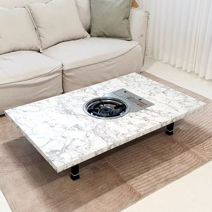 고기 전골 불판 테이블 홍윤아 김건모 식탁, 아카시아