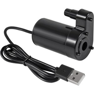 USB 미니 잠수펌프 DC3-5V 소형 워터펌프 어항 분수 양액재배 정원 DIY 수중펌프 1개입, 1개, 0.8W