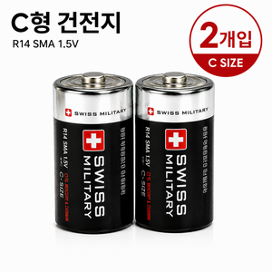 스위스 밀리터리 망간 CM 2알, 2개입, 1개