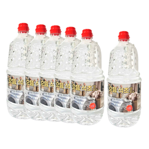 으뜸 세탁물헹굼전용 식초, 6개, 1.8L 골드박스 특가