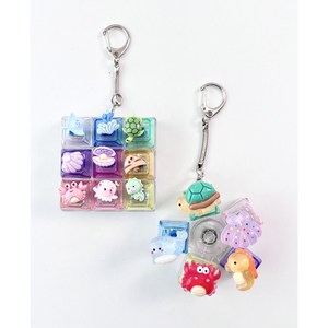 led 9구 키캡 +led 5구 스피너 키캡 꾸미기 diy세트 (바다), 1개
