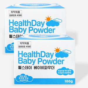 헬스데이 베이비파우더, 100g, 2개