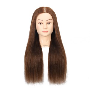 비너스가발 100인모 22인치 업스타일전용통가발 브라운내추럴, 100인모 22인치(F-내추럴), 1개, M2A1022BR-F(내추럴)