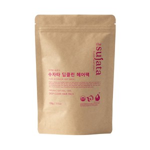 수자타 딥클린 헤어팩 두피클렌징 트리트먼트, 100g, 5개