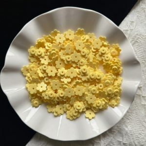 꽃잎 파츠 말랑이 슬랑이 파츠 100g, 엘로우, 1개