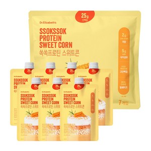 닥터엘리자베스 쏙쏙 프로틴 스위트콘 고단백 저당 식사대용 쉐이크, 7개, 45g