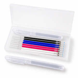 SLON 재단 수선 아이롱펜 1.0mm 펜2P + 리필심12P, 혼합 4색, 1개