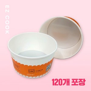 종이용기(이지쿡 IH5600 라면조리기 전용) 한강라면, 120개, 1200cc
